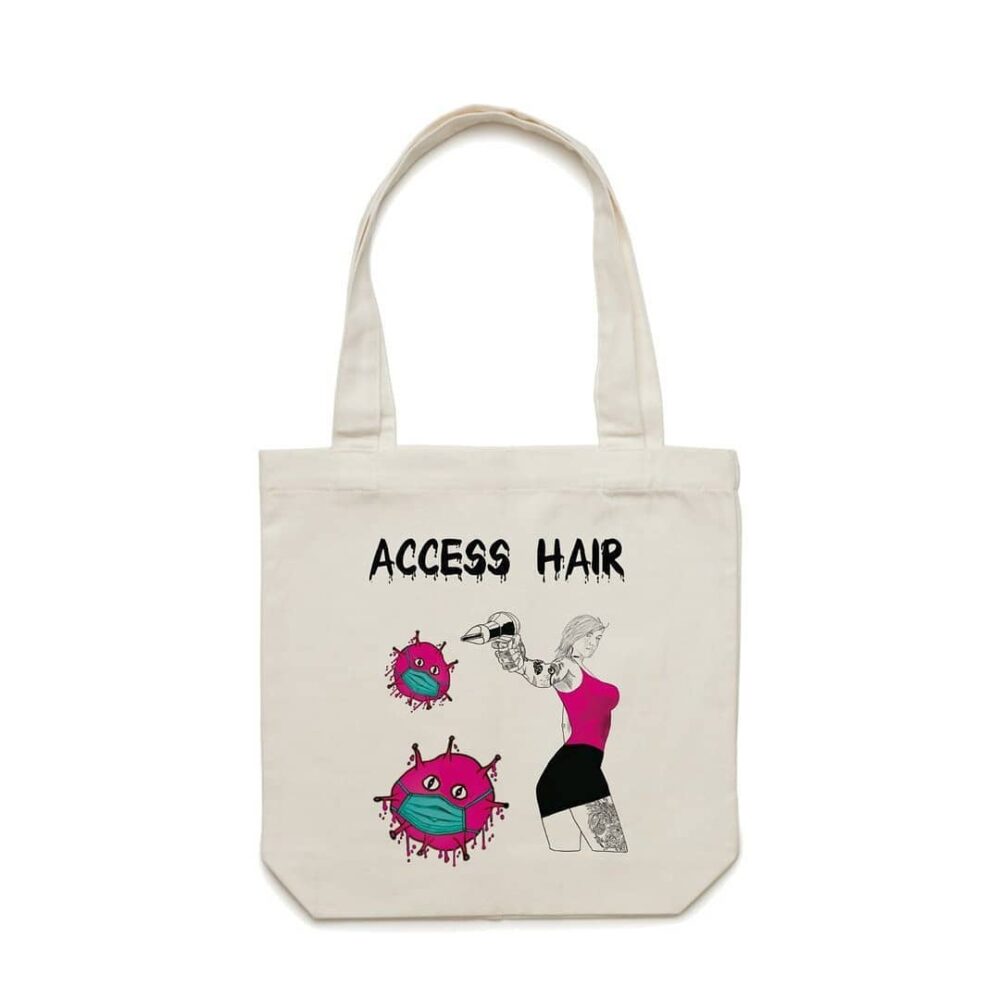 Access Hair Merchandise Covid 2020 Limited Edition Tote